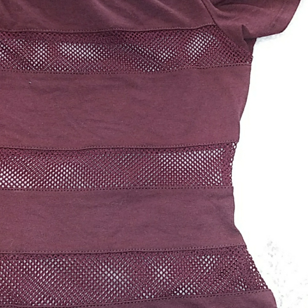 Burgundy bodysuit